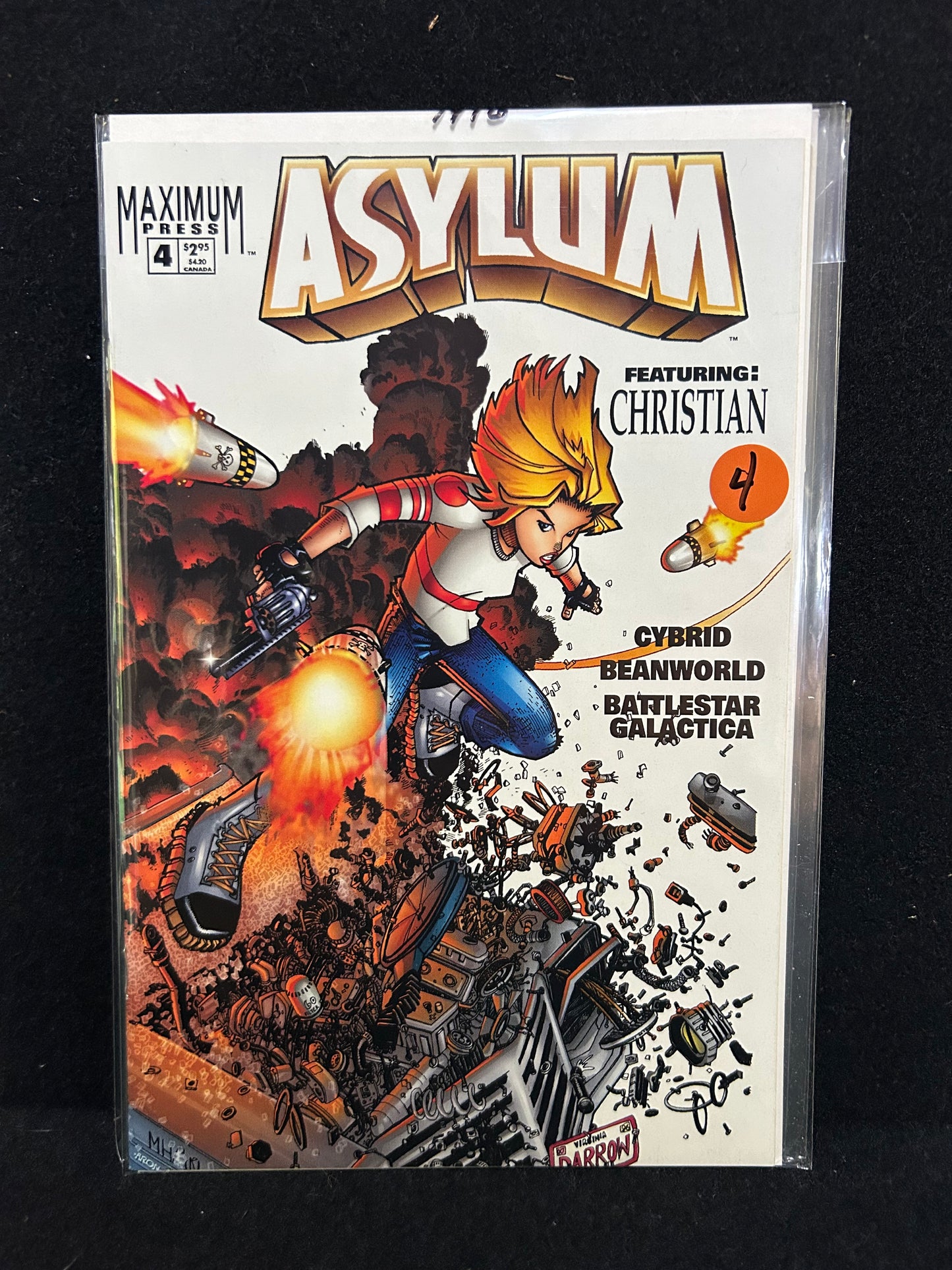 Asylum #4 - Featuring Christian (Maximum Press 1995)