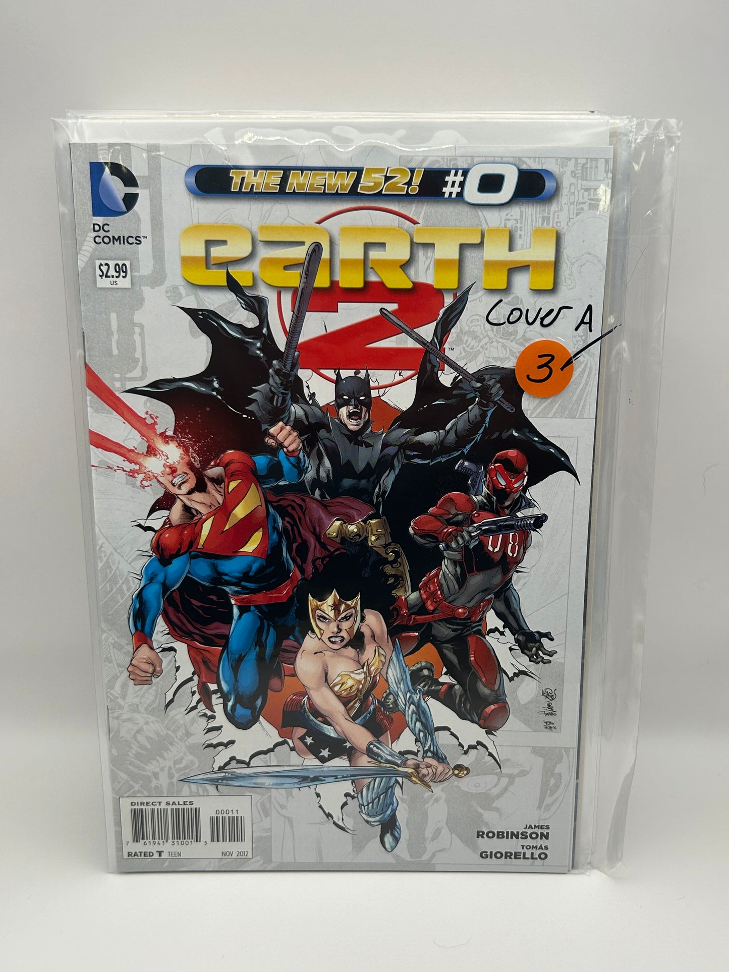 #0 Cover A - Earth 2 – DC – 2012–2015 – Ongoing Series – #0–32