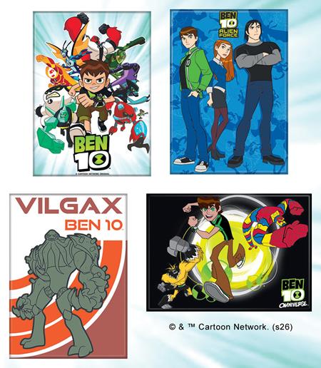 ATA-BOY BEN 10  12 MAGNET PACK (NET) (Pre-Order by 10/26/26 | Est. In-Store: 12/16/26 | Ships after release)