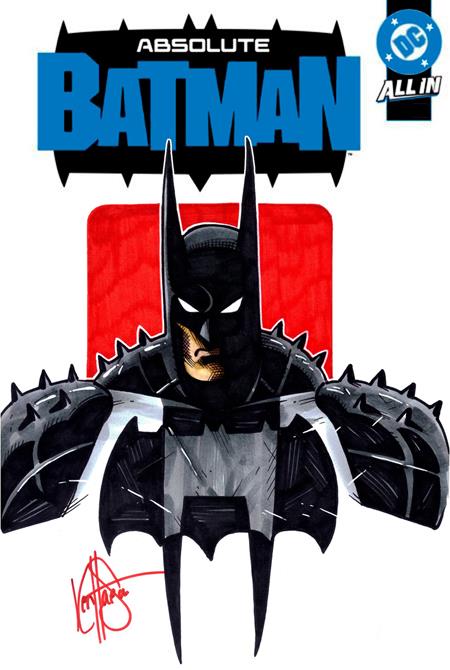 DF ABSOLUTE BATMAN #25 BLANK VARIANT SIGNED AND REMARKED BY KEN HAESER (Pre-Order by 11/02/26 | Est. In-Store: 01/06/27 | Ships after release)