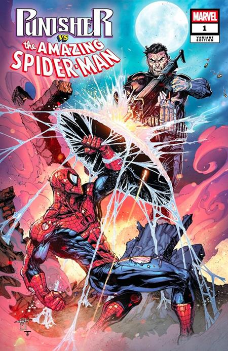 DF PUNISHER VS SPIDERMAN #1 JONATHAN URIBE COMICXPOSURE EXCLUSIVE (Pre-Order by 11/02/26 | Est. In-Store: 01/06/27 | Ships after release)