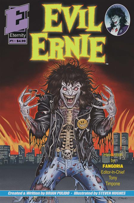 EVIL ERNIE #1 35TH ANNIVERSARY FACSIMILE EDITION CVR C ERIC MACHE GLOW IN THE DARK VAR (Pre-Order by 10/26/26 | Est. In-Store: 12/02/26 | Ships after release)