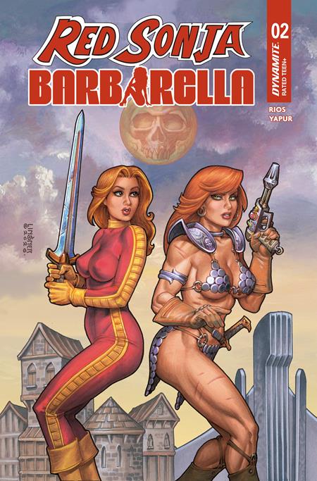 RED SONJA BARBARELLA #2 CVR A JOSEPH MICHAEL LINSNER (Pre-Order by 11/09/26 | Est. In-Store: 12/02/26 | Ships after release)