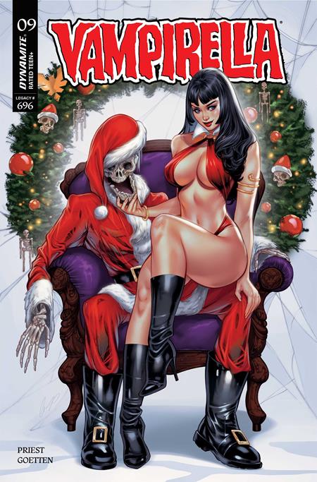 VAMPIRELLA (2026) #9 CVR D ELIAS CHATZOUDIS VAR (Pre-Order by 11/09/26 | Est. In-Store: 12/09/26 | Ships after release)