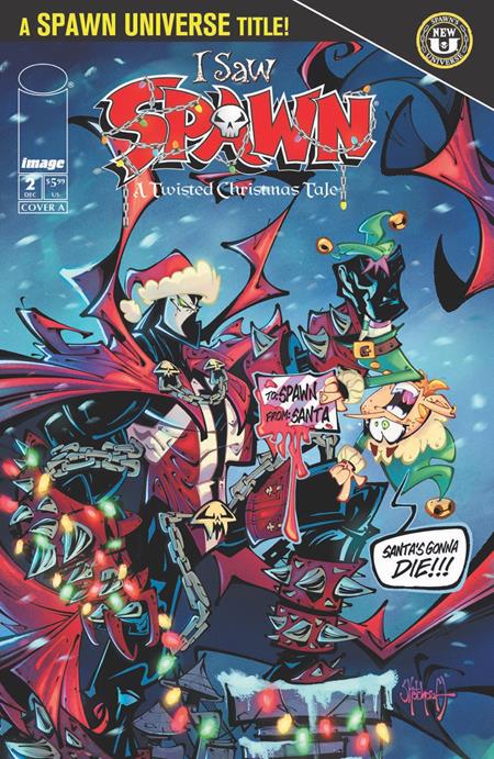 I SAW SPAWN (A TWISTED CHRISTMAS TALE) #2 (OF 2) CVR A ROB SKETCHCRAFT DUENAS (Pre-Order by 11/09/26 | Est. In-Store: 12/09/26 | Ships after release)