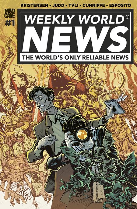 WEEKLY WORLD NEWS #1 (OF 6) CVR E TOM FOWLER FOIL VAR (Pre-Order by 11/09/26 | Est. In-Store: 12/02/26 | Ships after release)