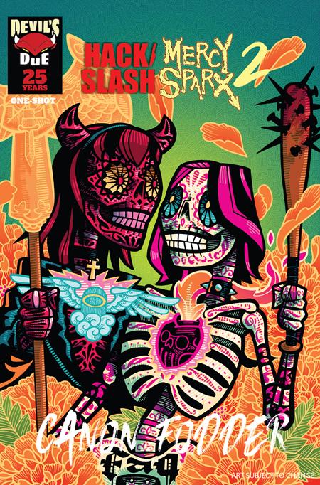 HACK SLASH MERCY SPARX CANON FODDER #1 (ONE SHOT) CVR B J GONZO VAR (MR) (Pre-Order by 10/26/26 | Est. In-Store: 12/09/26 | Ships after release)