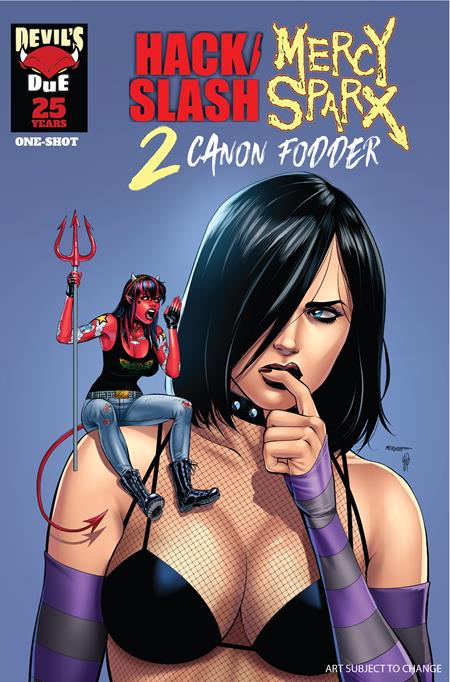 HACK SLASH MERCY SPARX CANON FODDER #1 (ONE SHOT) CVR C MATT MERHOFF VAR (MR) (Pre-Order by 10/26/26 | Est. In-Store: 12/09/26 | Ships after release)