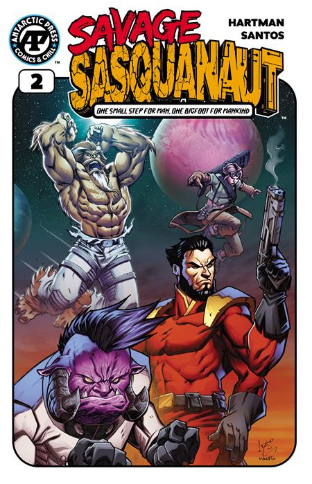 SAVAGE SASQUANAUT #2 CVR B CHAHINE LADJOUZE VAR (Pre-Order by 11/02/26 | Est. In-Store: 12/02/26 | Ships after release)