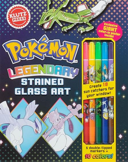 POKEMON LEGENDARY STAINED GLASS HC (Pre-Order by 11/02/26 | Est. In-Store: 12/09/26 | Ships after release)