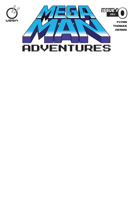 MEGA MAN ADVENTURES #0 (ONE SHOT) CVR D BLANK SKETCH VAR (Pre-Order by 11/02/26 | Est. In-Store: 12/09/26 | Ships after release)