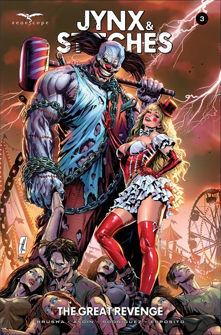 JYNX AND STITCHES GREAT REVENGE #3 (OF 3) CVR A HAKAN AYDIN (Pre-Order by 11/09/26 | Est. In-Store: 12/09/26 | Ships after release)