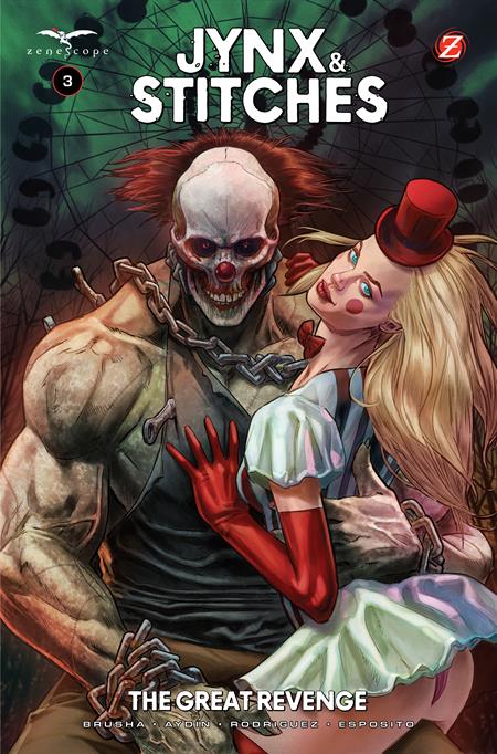 JYNX AND STITCHES GREAT REVENGE #3 (OF 3) CVR C AL BARRIONUEVO VAR (Pre-Order by 11/09/26 | Est. In-Store: 12/09/26 | Ships after release)