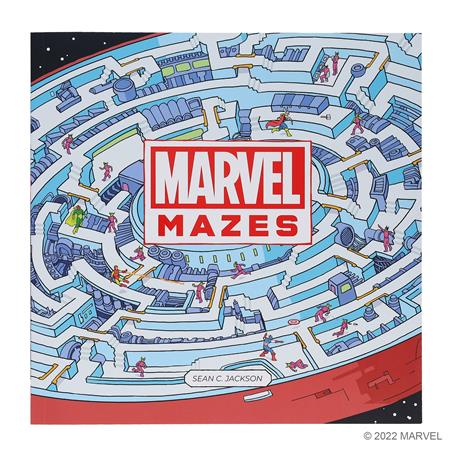 MARVEL MAZES TP Previously Offered thru Other Distributors (Order By 12/15/2025) (Estimated In Store By 01/21/2026)