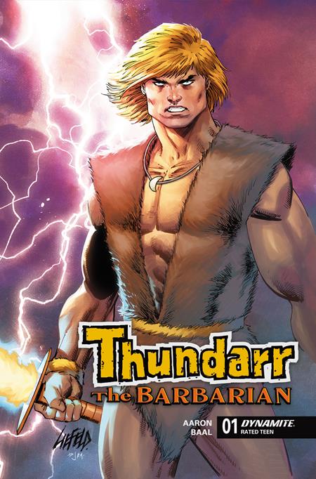THUNDARR THE BARBARIAN #1 CVR E ROB LIEFELD VAR (Order By 12/15/2025) (Estimated In Store By 01/21/2026)