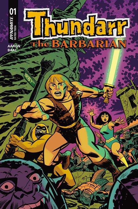 THUNDARR THE BARBARIAN #1 CVR F MICHAEL CHO FOIL VAR (Order By 12/15/2025) (Estimated In Store By 01/21/2026)