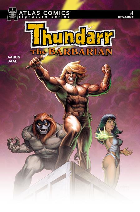 THUNDARR THE BARBARIAN #1 CVR H JOSEPH MICHAEL LINSNER SIGNED ATLAS EDITION VAR (Order By 12/15/2025) (Estimated In Store By 02/11/2026)