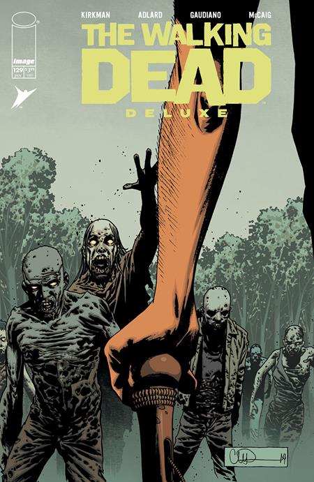 WALKING DEAD DELUXE #129 CVR B CHARLIE ADLARD & DAVE MCCAIG VAR (MR) (Order By 12/15/2025) (Estimated In Store By 01/21/2026)