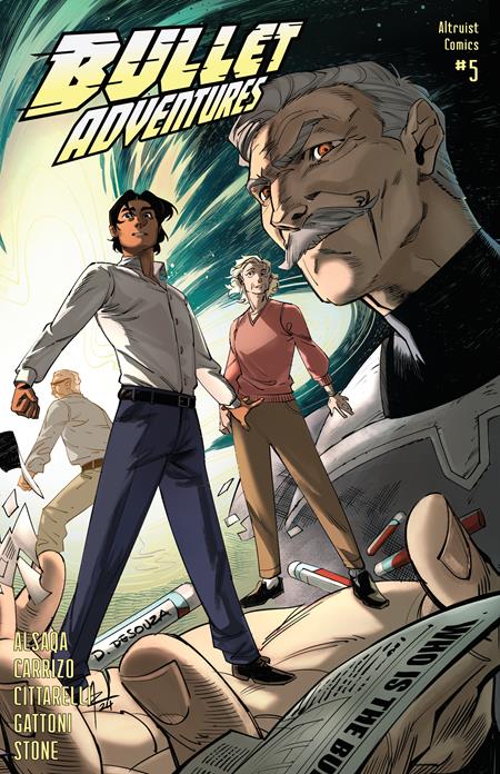 BULLET ADVENTURES #5 CVR B ANDRE RISSO FRANCESCA CITTARELLI VAR (Order By 12/15/2025) (Estimated In Store By 01/28/2026)