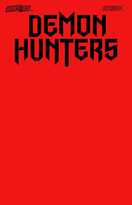 DEMON HUNTER SKETCHBOOK (ONE SHOT) BLOODLINE RED (Order By 12/15/2025) (Estimated In Store By 01/14/2026)