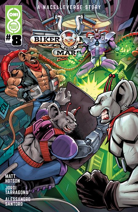BIKER MICE FROM MARS (2025) #8 CVR A EDU SOUZA (Order By 12/15/2025) (Estimated In Store By 01/21/2026)