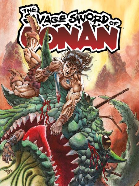 SAVAGE SWORD OF CONAN #12 CVR B GEOF ISHERWOOD VAR (MR) (Order By 12/15/2025) (Estimated In Store By 01/21/2026)