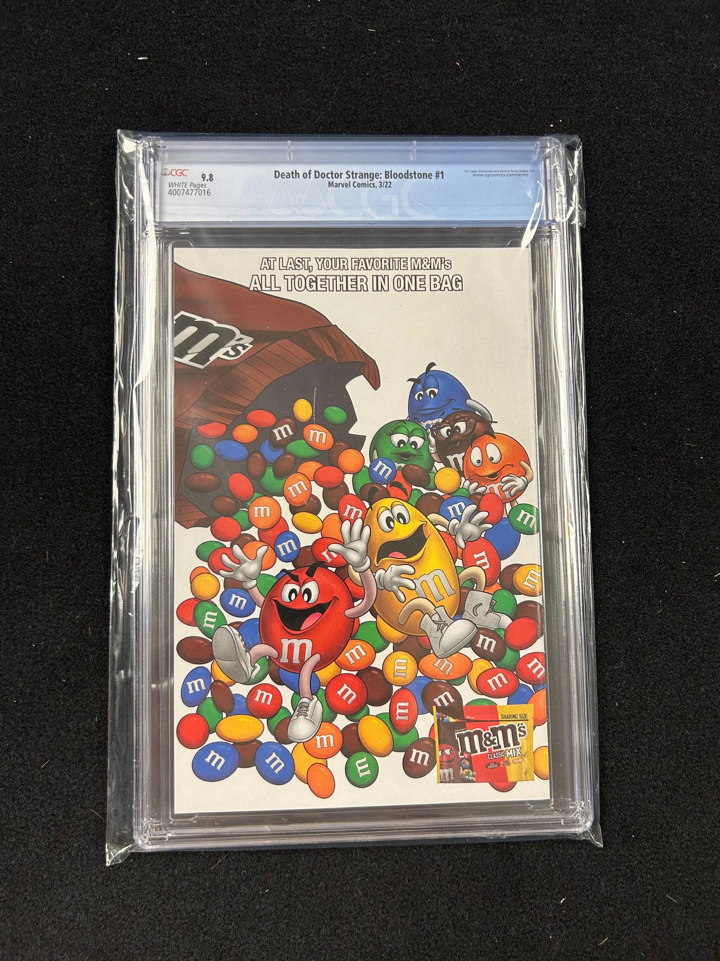 Death of Doctor Strange: Bloodstone #1 - CGC 9.8