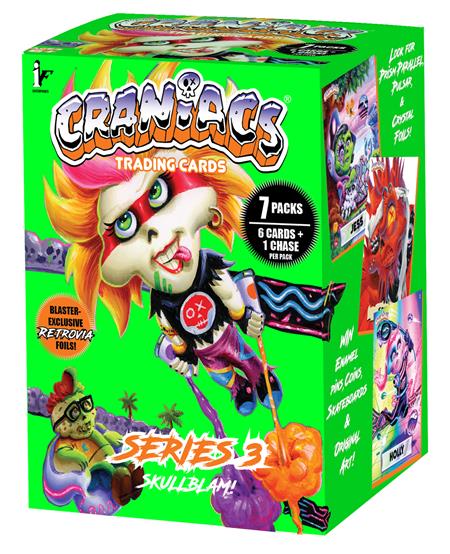 CRANIACS TRADING CARDS SERIES 3 SKULLBLAM BLASTER BOX (Order By 01/05/26) (Estimated In Store By 02/18/26)