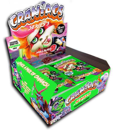 CRANIACS TRADING CARDS SERIES 3 SKULLBLAM HOBBY BOX CASE (Order By 01/05/26) (Estimated In Store By 02/18/26)