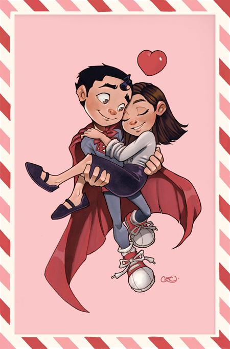 SUPERMAN #35 CVR F CHRISSIE ZULLO VALENTINES DAY CARD STOCK VAR (DC K.O.) (Order By 02/02/26) (Estimated In Store By 02/25/26)