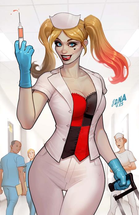 HARLEY QUINN #59 CVR B DAVID NAKAYAMA CARD STOCK VAR (Order By 02/02/26) (Estimated In Store By 02/25/26)