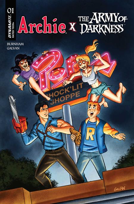 ARCHIE X ARMY OF DARKNESS #1 CVR B BILL GALVAN VAR (Order By 01/05/26) (Estimated In Store By 02/04/26)