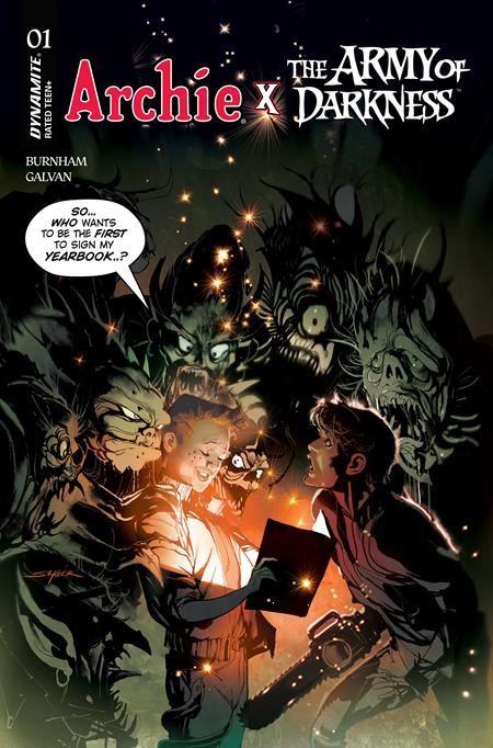 ARCHIE X ARMY OF DARKNESS #1 CVR E STUART SAYGER VAR (Order By 01/05/26) (Estimated In Store By 02/04/26)