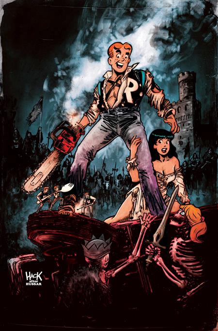 ARCHIE X ARMY OF DARKNESS #1 CVR H ROBERT HACK METAL VIRGIN CVR VAR (Order By 01/05/26) (Estimated In Store By 02/18/26)