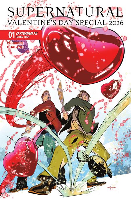SUPERNATURAL VALENTINES DAY SPECIAL 2026 #1 (ONE SHOT) CVR D PASQUALE QUALANO VAR (Order By 01/05/26) (Estimated In Store By 02/04/26)