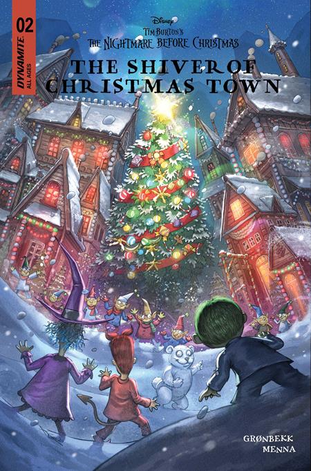 TIM BURTONS THE NIGHTMARE BEFORE CHRISTMAS THE SHIVER OF CHRISTMAS TOWN #2 CVR C ALAN QUAH VAR (Order By 01/05/26) (Estimated In Store By 02/04/26)