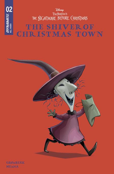 TIM BURTONS THE NIGHTMARE BEFORE CHRISTMAS THE SHIVER OF CHRISTMAS TOWN #2 CVR D DISNEY LIBRARY VAR (Order By 01/05/26) (Estimated In Store By 02/04/26)