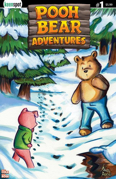 POOH BEAR ADVENTURES #1 CVR A TESSA ROSE BAGGED WITH TRADING CARD (Order By 01/05/26) (Estimated In Store By 02/18/26)