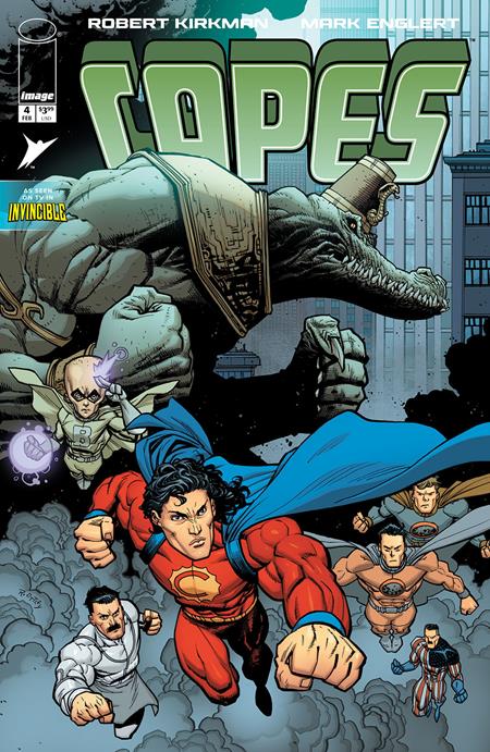 INVINCIBLE UNIVERSE CAPES #4 CVR A RYAN OTTLEY & DAVE MCCAIG (Order By 02/02/26) (Estimated In Store By 02/25/26)