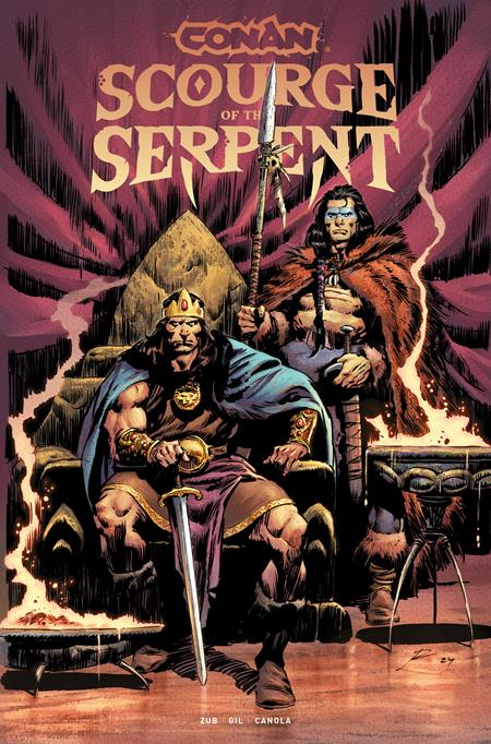 CONAN THE BARBARIAN SCOURGE OF THE SERPENT #1-4 PACK (MR) Limited to 800 copies Allocations May Occur (Order By 02/09/26) (Estimated In Store By 03/04/26)