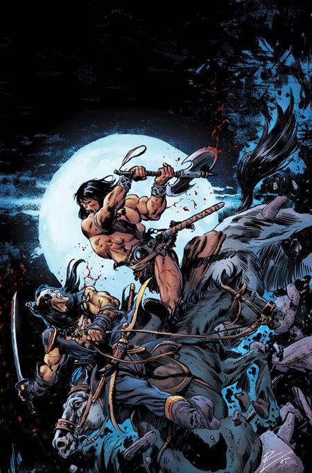 CONAN THE BARBARIAN #29 CVR H ROB DE LA TORRE VIRGIN VAR (MR) (Order By 02/02/26) (Estimated In Store By 02/25/26)