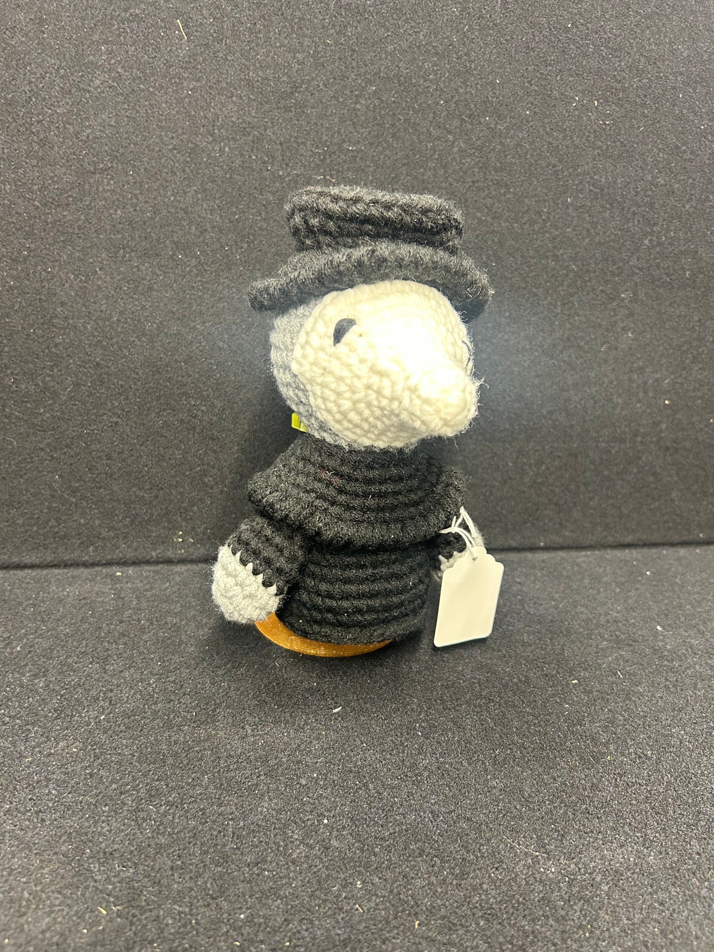 Plague Doctor Crochet Figure
