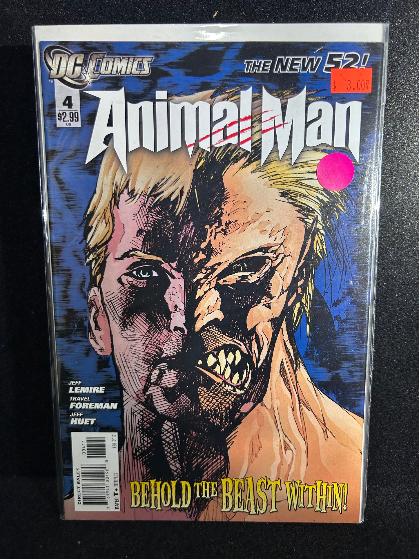 Animal Man #4 (DC New 52 2012)