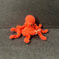 Red Crochet Octopus