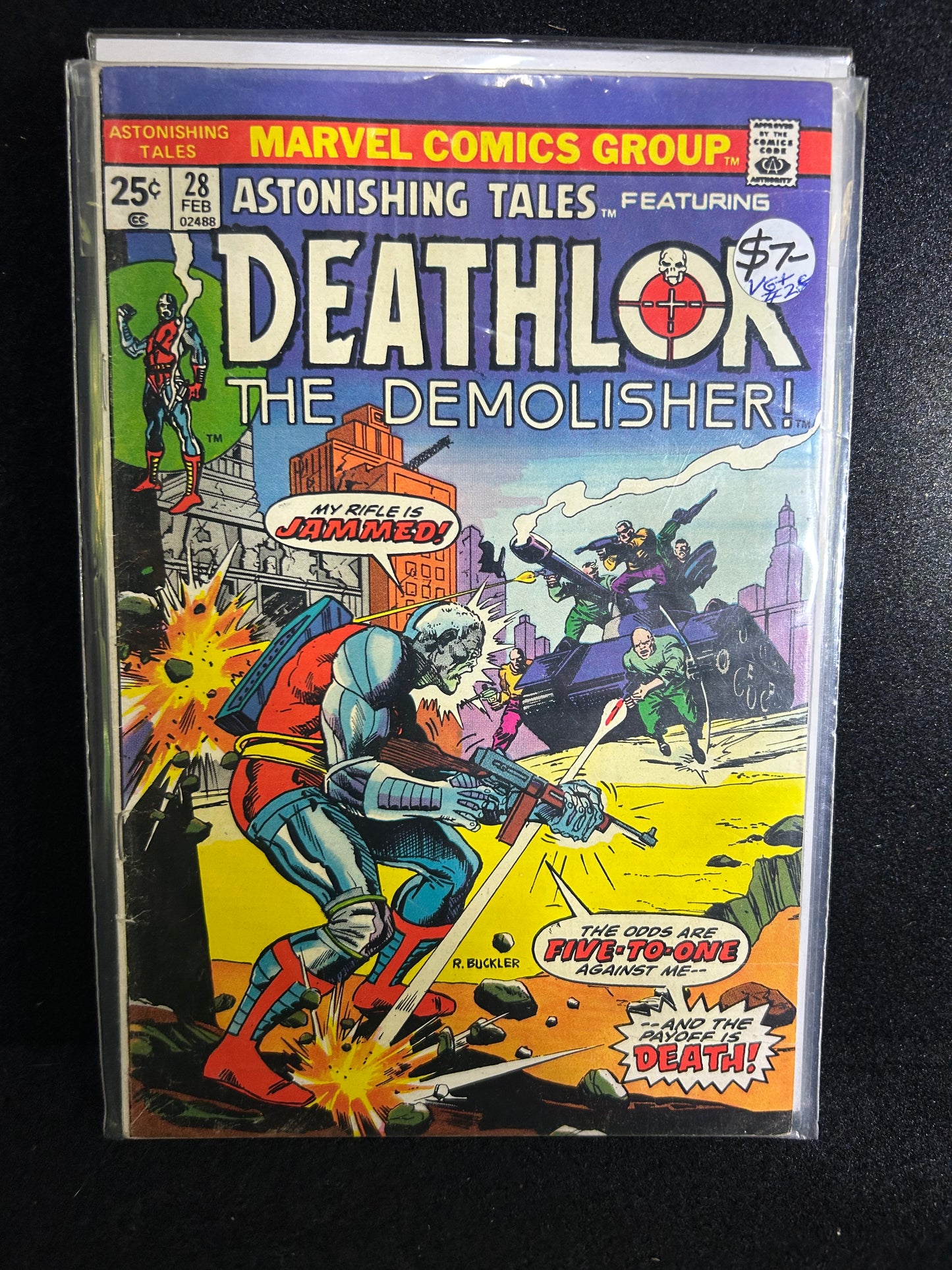 Astonishing Tales #28 - Featuring Deathlok the Demolisher (Marvel 1975)