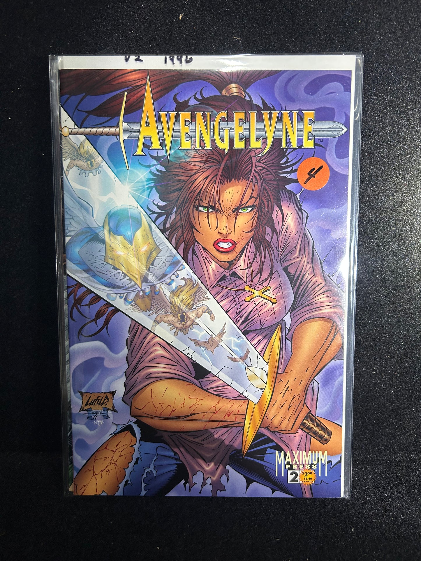 Avengelyne #2 (Maximum Press 1996)