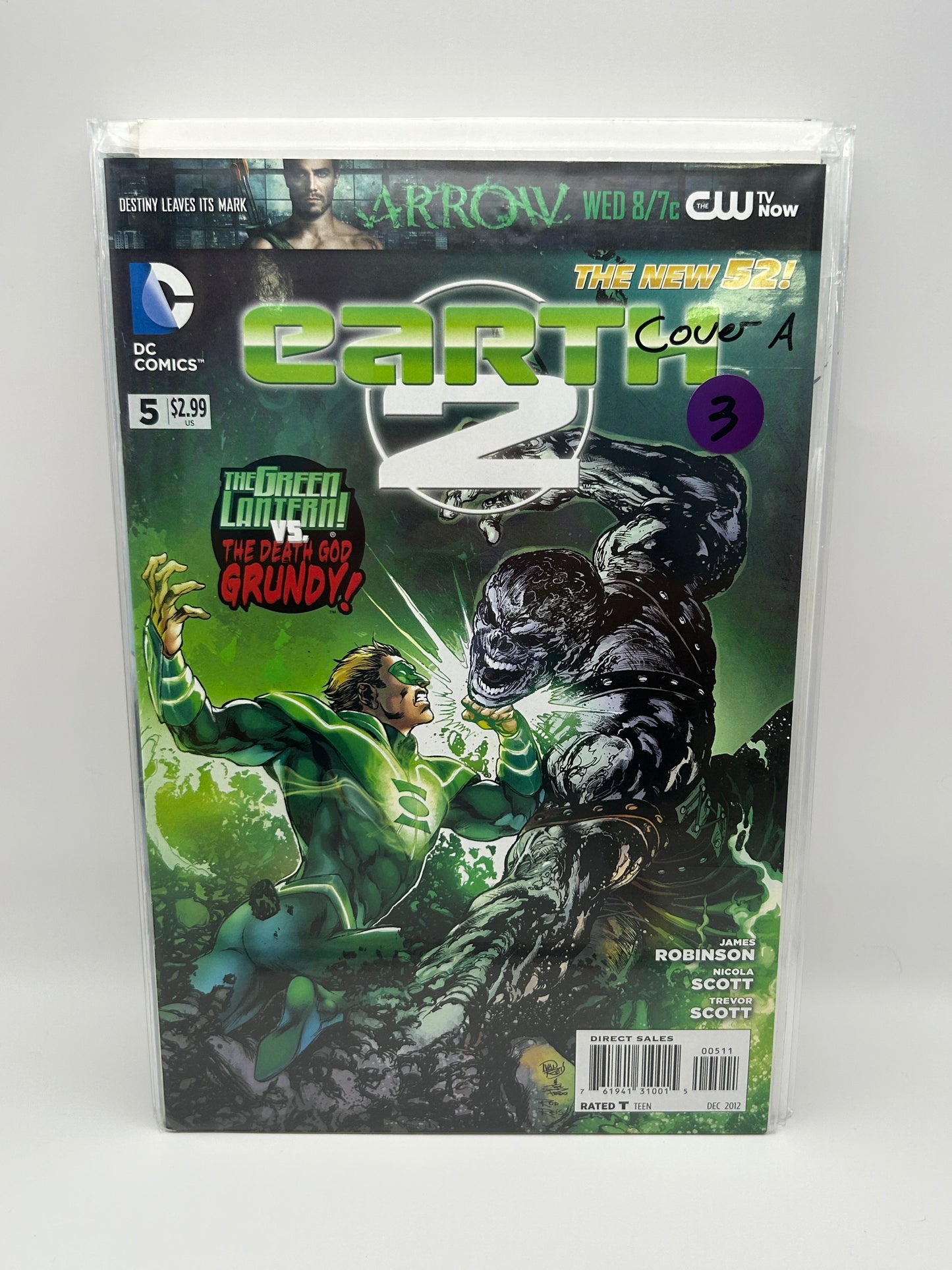 #5 Cover A - Earth 2 – DC – 2012–2015 – Ongoing Series – #0–32