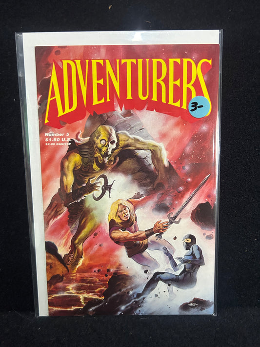 Adventurers #5 (Aircel 1987)