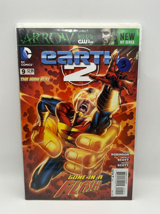 #9 Cover A - Earth 2 – DC – 2012–2015 – Ongoing Series – #0–32
