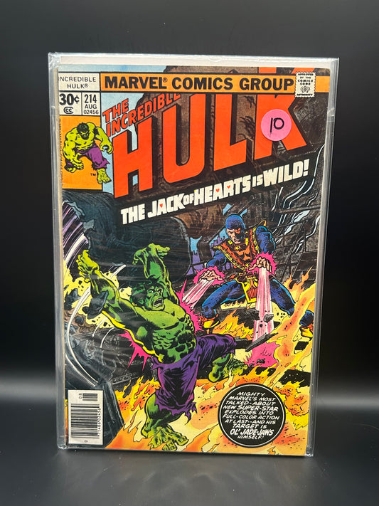 #214 Incredible Hulk (1962 Marvel 1st Series)